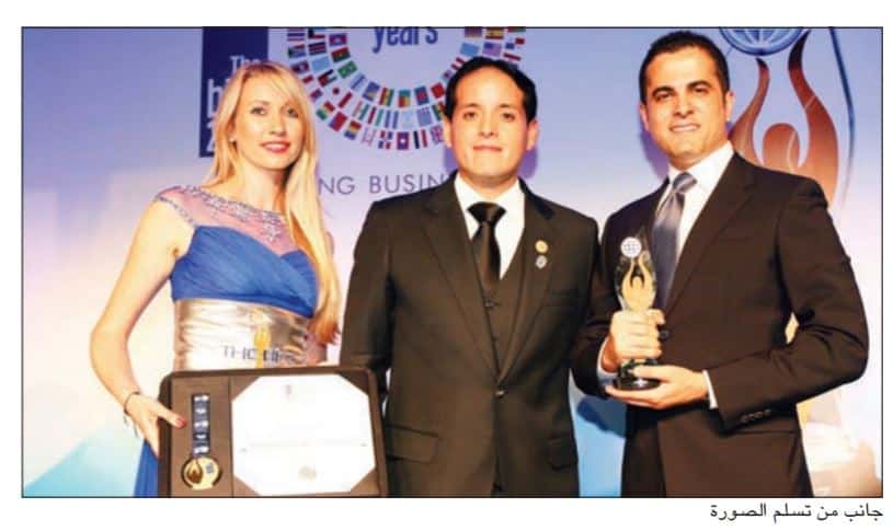 جريدة الأنباء الكويتية : يوروتك تحصد جائزة (( THE BIZZ 2014 ))